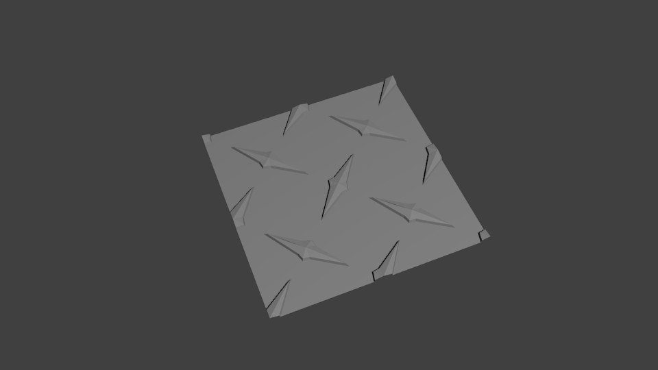 Crosshatch Array Mesh. preview image 1